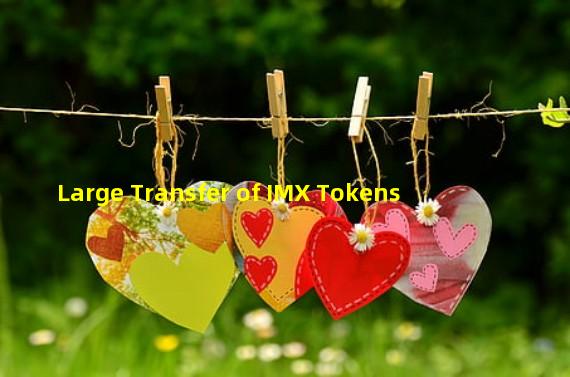 Large Transfer of IMX Tokens