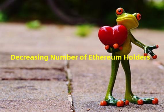Decreasing Number of Ethereum Holders