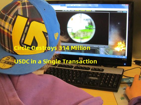 Circle Destroys 314 Million USDC in a Single Transaction