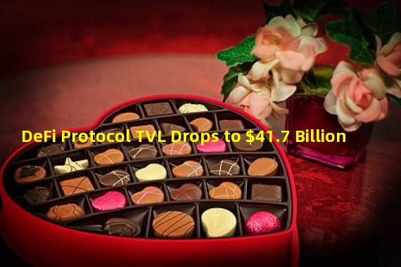 DeFi Protocol TVL Drops to $41.7 Billion