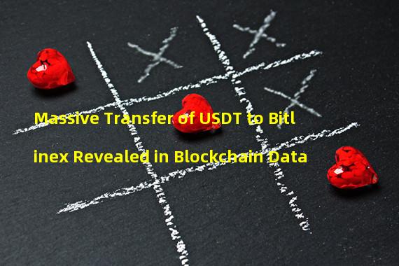 Massive Transfer of USDT to Bitlinex Revealed in Blockchain Data