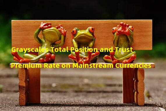 Grayscales Total Position and Trust Premium Rate on Mainstream Currencies