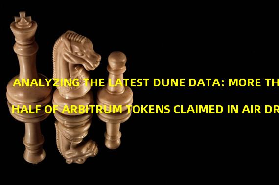 ANALYZING THE LATEST DUNE DATA: MORE THAN HALF OF ARBITRUM TOKENS CLAIMED IN AIR DROP