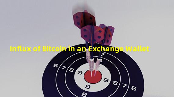 Influx of Bitcoin in an Exchange Wallet