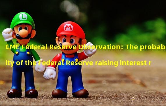 CME Federal Reserve Observation: The probability of the Federal Reserve raising interest rates by 25 basis points in May is 68.3%