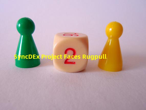 SyncDEx Project Faces Rugpull