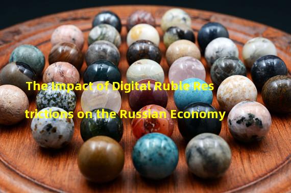The Impact of Digital Ruble Restrictions on the Russian Economy