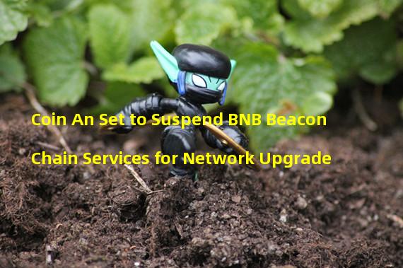 Coin An Set to Suspend BNB Beacon Chain Services for Network Upgrade