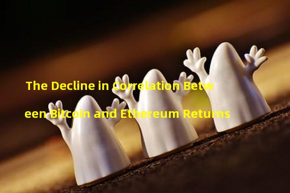 The Decline in Correlation Between Bitcoin and Ethereum Returns 