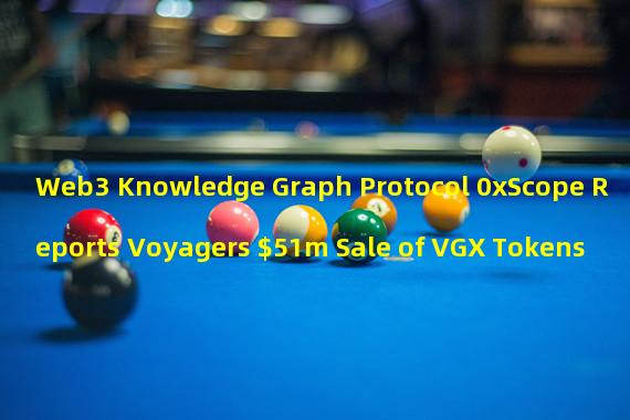 Web3 Knowledge Graph Protocol 0xScope Reports Voyagers $51m Sale of VGX Tokens 