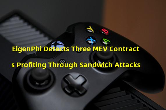 EigenPhi Detects Three MEV Contracts Profiting Through Sandwich Attacks