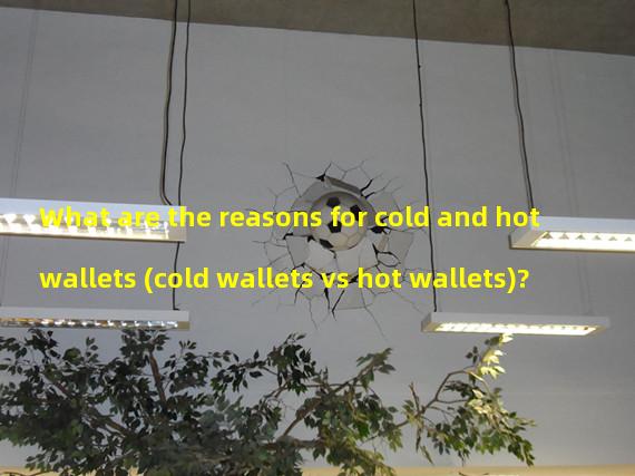 What are the reasons for cold and hot wallets (cold wallets vs hot wallets)?
