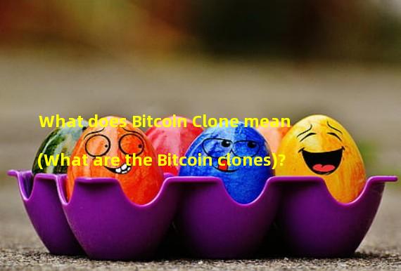 What does Bitcoin Clone mean (What are the Bitcoin clones)?