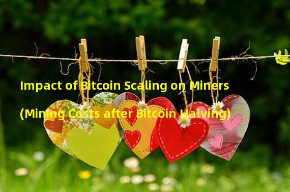 Impact of Bitcoin Scaling on Miners (Mining Costs after Bitcoin Halving)