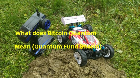 What does Bitcoin Quantum Mean (Quantum Fund Bitcoin)