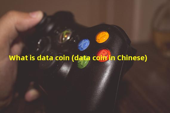 What is data coin (data coin in Chinese)