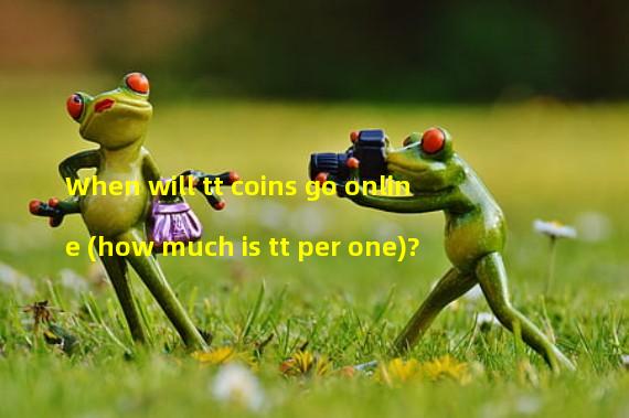 When will tt coins go online (how much is tt per one)? 