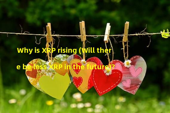 Why is XRP rising (Will there be less XRP in the future)? 
